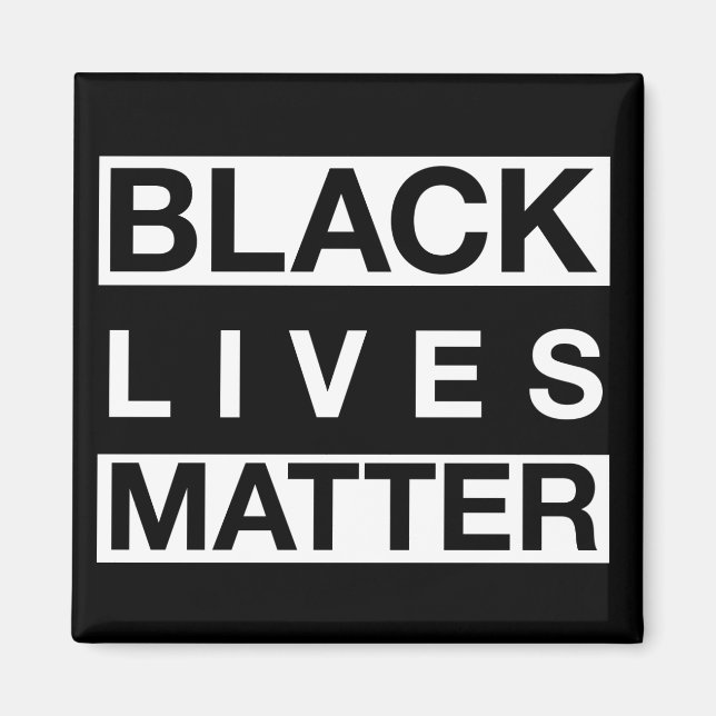 Black Lives Matter Magnet (Front)