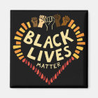 Black Lives Matter Magnet ~ dark