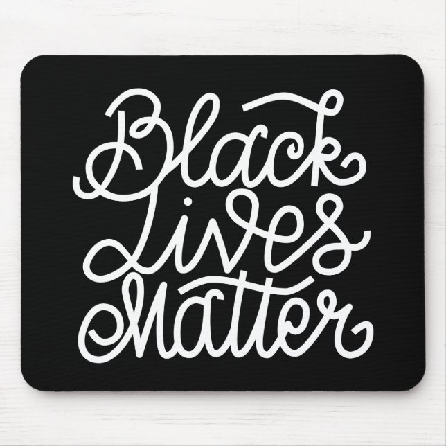 Black Lives Matter Mouse Pad (Front)