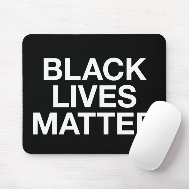 Black Lives Matter Mouse Pad (With Mouse)
