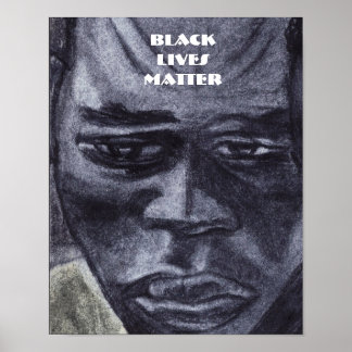 BLACK LIVES MATTER NEGRO POSTER