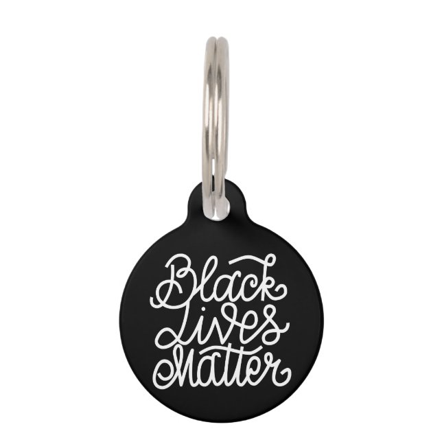 Black Lives Matter Pet Tag (Front)