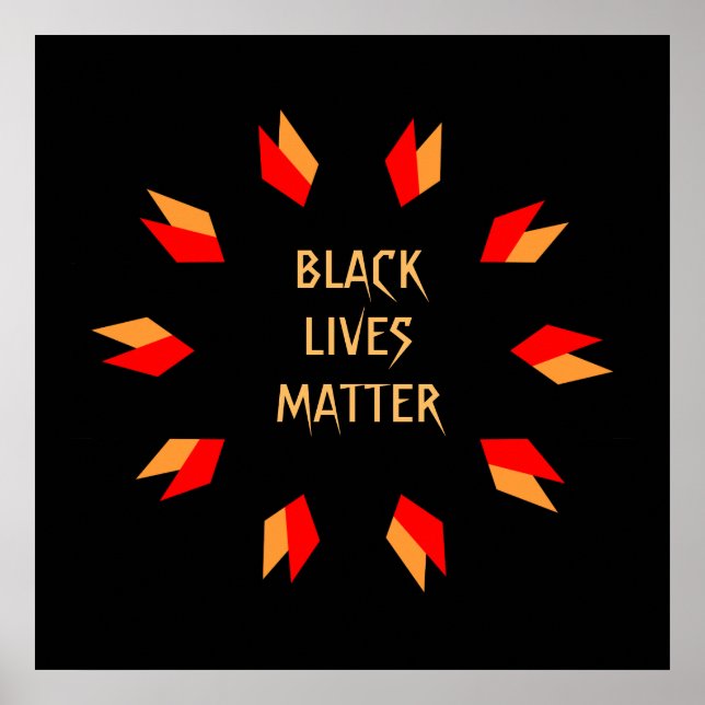Black Lives Matter Poster (Front)