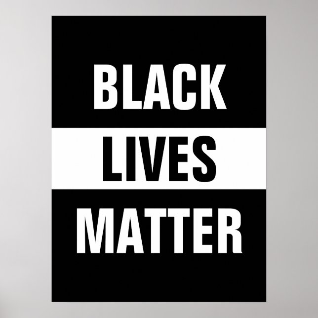 Black Lives Matter Poster (Front)