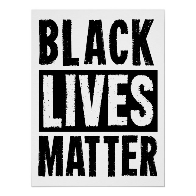 Black Lives Matter Poster (Front)