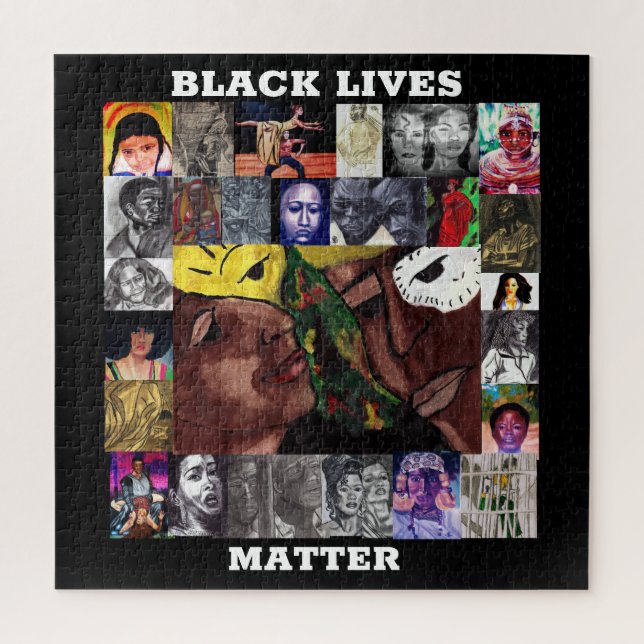 BLACK LIVES MATTER  puzzle (Vertical)