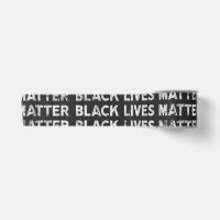 Black Lives Matter repeating text block tape