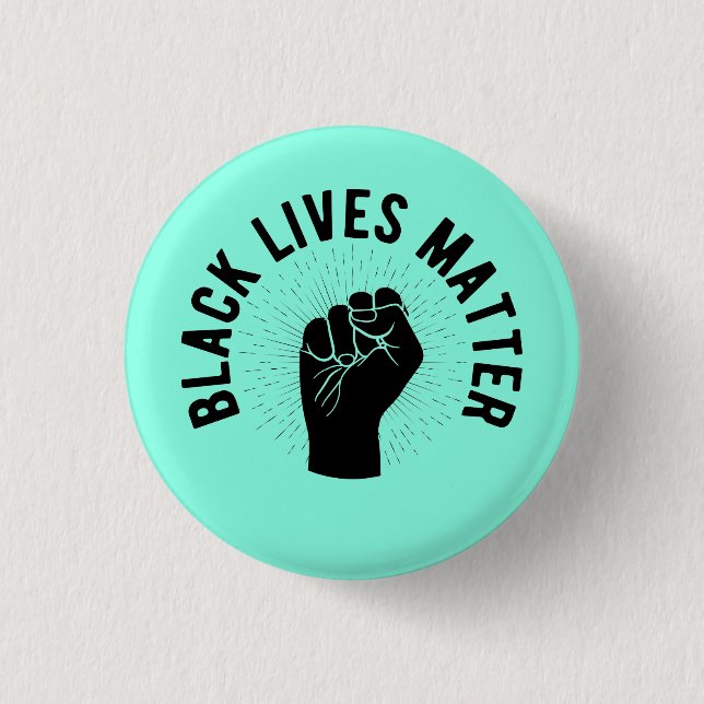 Black Lives Matter Solidarity Button (Front)