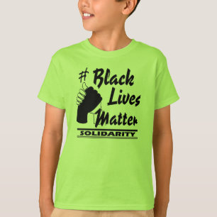 #Black Lives Matter Solidarity Kids T-Shirt