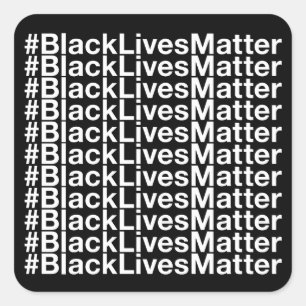 Black Lives Matter Square Sticker