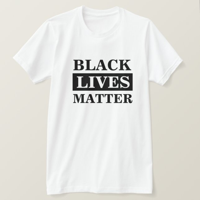 Black Lives Matter T-Shirt (Design Front)