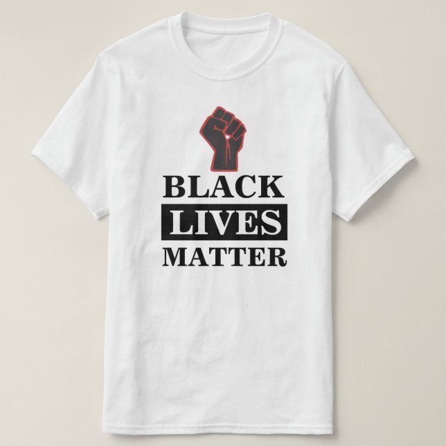 Black Lives Matter T-Shirt (Design Front)