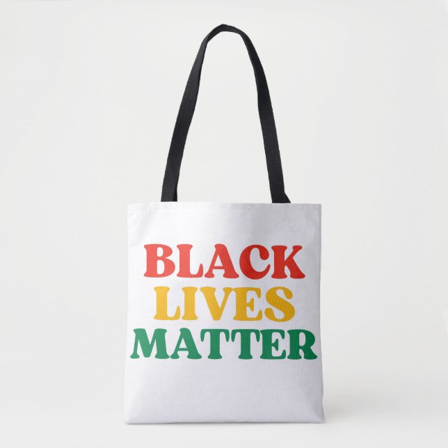 Black Lives Matter Tote Bag (Front)
