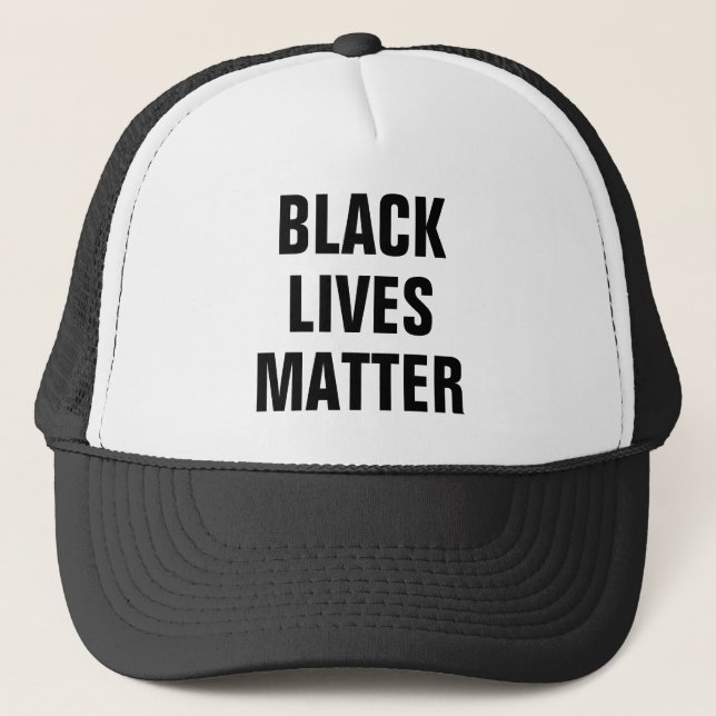Black Lives Matter Trucker Hat (Front)