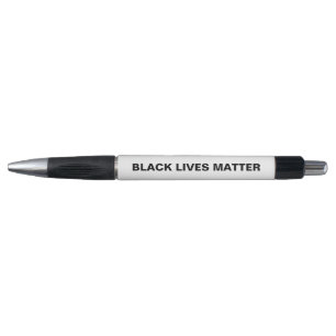 Black Lives Matter white and black text minimalist