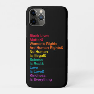 Black Lives Matter Women’s Rights Are Human Rights Case-Mate iPhone Case