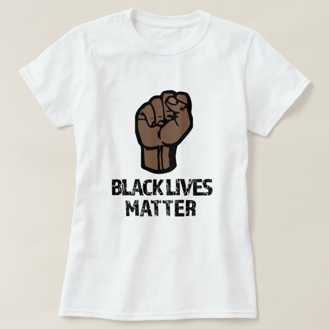 Black Lives Matter Womens shirt (Design Front)