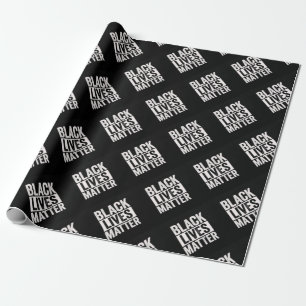 Black Lives Matter Wrapping Paper