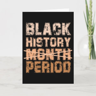 Black Lives Problem - Cool Black History Month Card