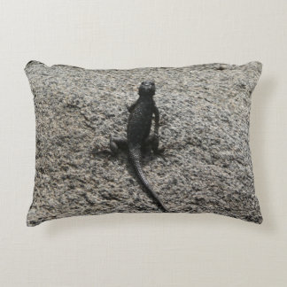 Black Lizard Decorative Cushion