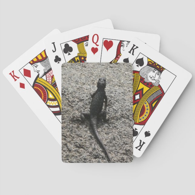Black Lizard Playing Cards (Back)