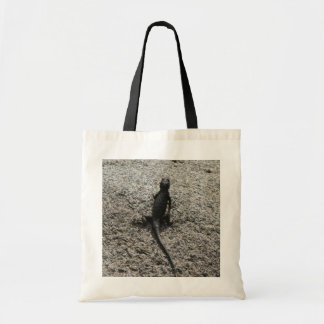 Black Lizard Tote Bag