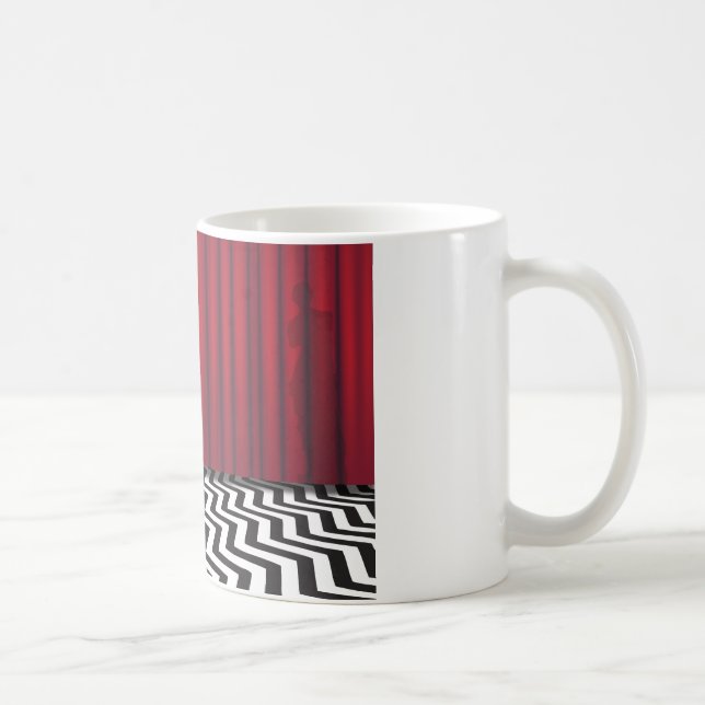 Black Lodge Red Room Mug (Right)