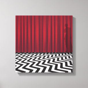Black Lodge Twin Peaks Canvas Print
