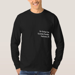 Black long sleeved shirt Heritage Crafts Knowledge