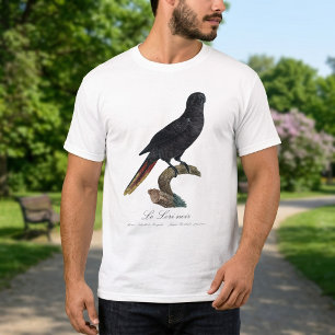 Black Lory or Red-Quilled Lory, Chalcopsitta atra T-Shirt