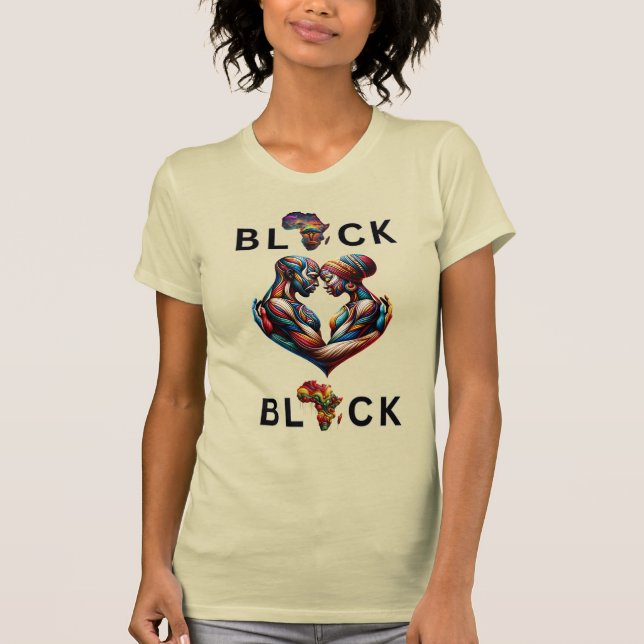 Black Love-02 Women's T-shirt (Front)