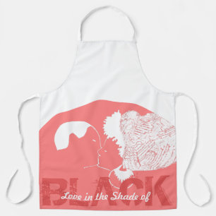 BLACK LOVE APRON
