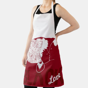 BLACK LOVE APRON