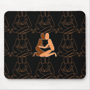 Black Love Brown Love Mouse Pad