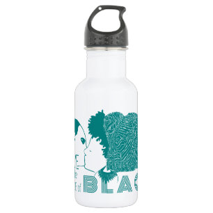 BLACK LOVE in AQUA 532 Ml Water Bottle