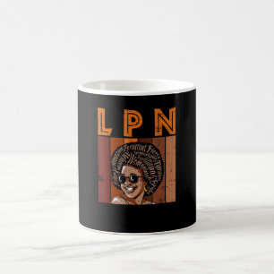 Black LPN Nurses Matter African American Black His Coffee Mug