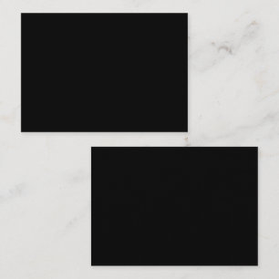 Black Luxury Appointment Card Minimalist Eleganc