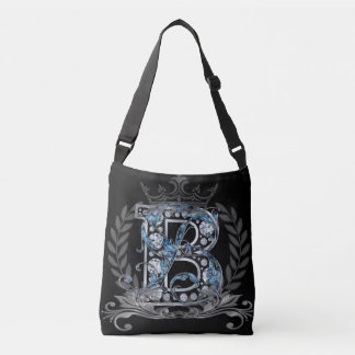 Black Lyon lux  bent lv  Crossbody Bag