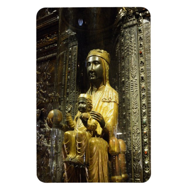 black madonna montserrat flexi magnet (Vertical)