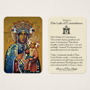 Black Madonna Virgin Mary Catholic Prayer