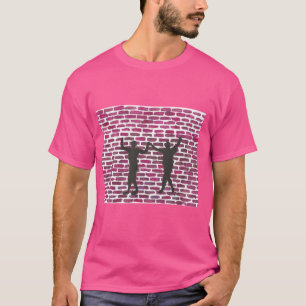 Black Magic Hollyhock by Yeshaya Dank Wood Wall Ar T-Shirt