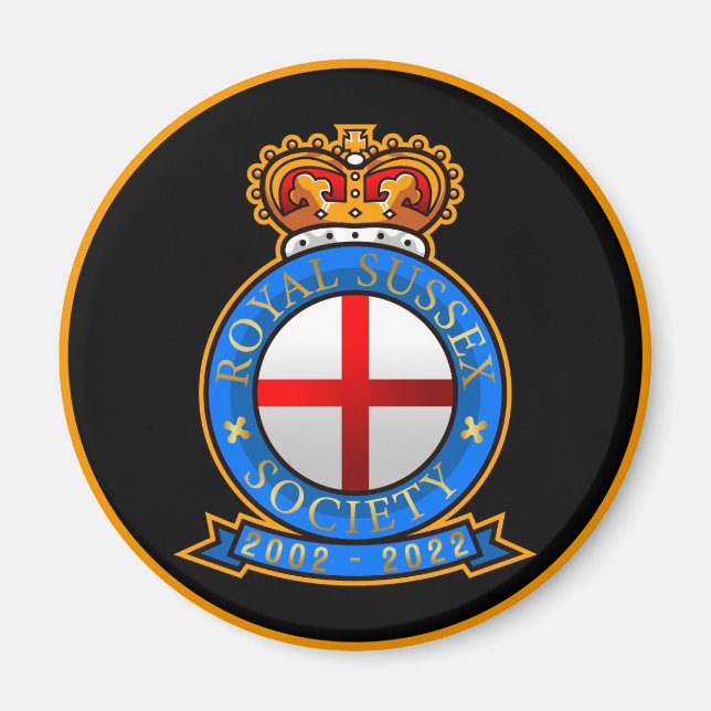 Black Magnet Royal Sussex Society 20th Anniversary (Front)