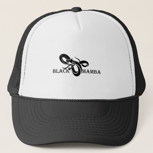 Black Mamba Trucker Hat (Front)