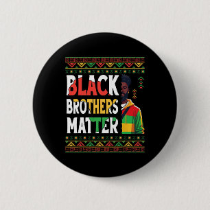 Black Man Black Brothers Problem African Pride Ras 6 Cm Round Badge