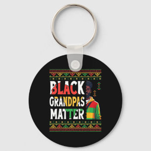 Black Man Black Grandpas Problem African Pride Ras Key Ring