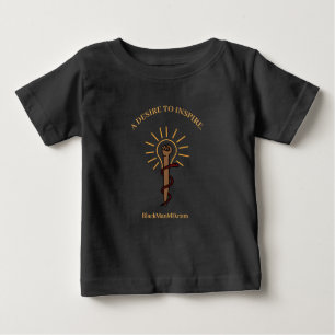 Black Man, M.D. Baby's Black T-Shirt