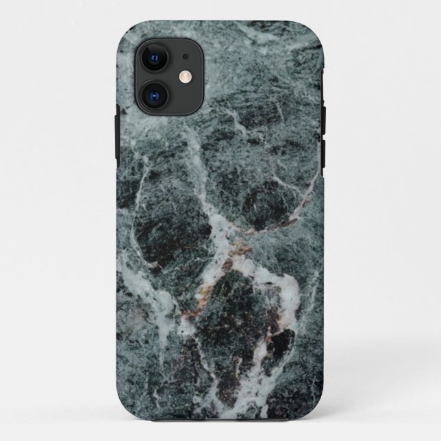 Black Marble Case-Mate iPhone Case (Back)