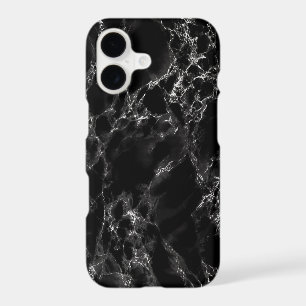 Black Marble iPhone Case