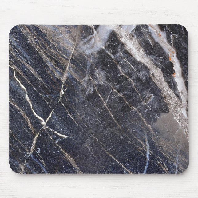 black marble mouse pad (Front)
