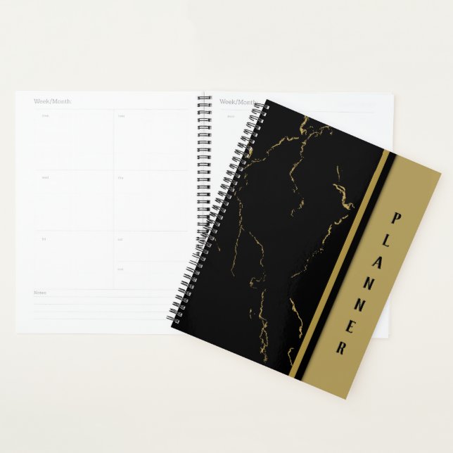 Black Marble Personal Planner (Display)